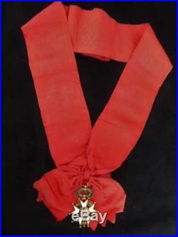 Ordre de la Légion d'Honneur 1870 bijou de grand Croix Or III ém République