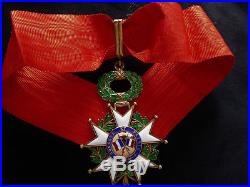 Ordre de la Légion d'Honneur Commandeur IV République vermeil