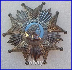 Ordre de la Légion d'Honneur, Plaque de Grand Officier ou Grand Croix, argent
