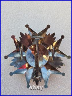 Ordre de la Légion d'Honneur, Plaque de Grand Officier ou Grand Croix, argent