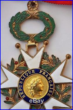 Ordre de la Légion d'Honneur, commandeur en bronze doré, 4° République 1945-1954