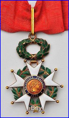Ordre de la Légion d'Honneur, commandeur en or, III° République, 1870