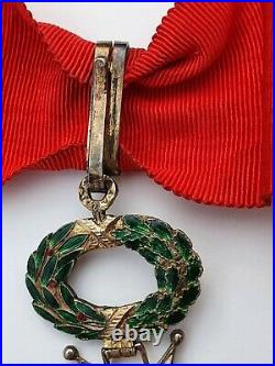 Ordre de la Légion d'Honneur, commandeur en vermeil, dans son écrin