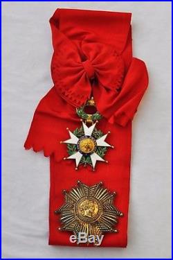 Ordre de la Légion d'Honneur, ensemble de Grand Croix, V° République