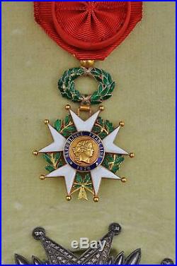 Ordre de la Légion d'Honneur, ensemble de Grand Officier, III° République