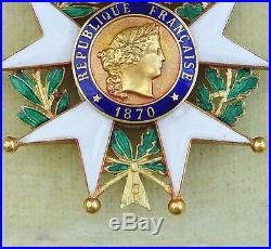 Ordre de la Légion d'Honneur, ensemble de Grand Officier, III° République