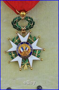 Ordre de la Légion d'Honneur, ensemble de Grand Officier, III° République