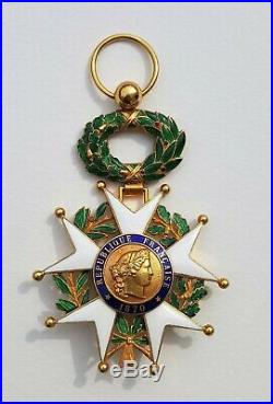 Ordre de la Légion d'Honneur, officier en or, III° République
