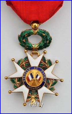 Ordre de la Légion d'Honneur, officier en or, III° République, 1870