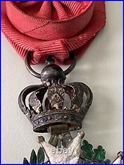 Ordre de la Legion d'Honneur officier presiddence trace vermeil french medal