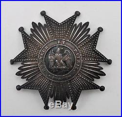 Ordre de la Légion d'Honneur, plaque de Grand Croix, Second Empire