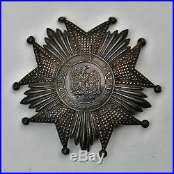 Ordre de la Légion d'Honneur, plaque de grand croix, Second Empire