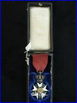 Ordre de la légion d'honneur Napoléon III Présidence chevalier écrin