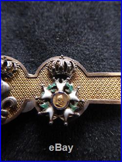 Ordre du Lys Ordre de la Légion d honneur Restauration Barrette OR