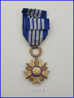 Ordre du Mérite Artisanal, officier en vermeil
