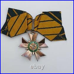 Ordre du Mérite Combattant, croix de commandeur en vermeil