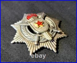 Ordre du Mérite Militaire Yougoslavie en argent 900 Military Merit Order silver