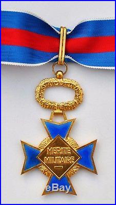 Ordre du Mérite Militaire, commandeur en vermeil et émail