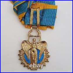 Ordre du Mérite Sportif, croix de commandeur en vermeil