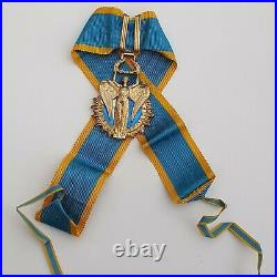 Ordre du Mérite Sportif, croix de commandeur en vermeil