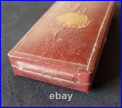Ordre du Nichan Iftikhar Officier 1837 Tunisian Order Nichan Officer silver case