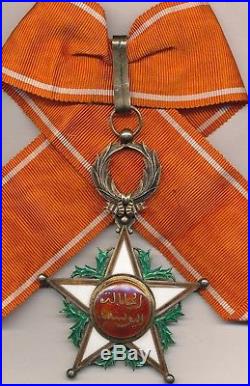 Ordre du Ouissam Alaouite, étoile de commandeur