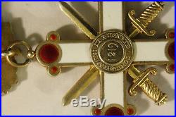 Ordre (officier)+ Insigne LETTONIE RARE