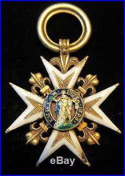 Ordre royal et militaire de Saint-Louis demi-taille Louis XVI