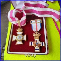 Ordre st Hermenegildo Commandeur, Ordre Merite Militaire, offcier, modele 1975