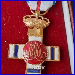 Ordre st Hermenegildo Commandeur, Ordre Merite Militaire, offcier, modele 1975