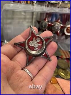 Ordre turquie croissant en fer, médaille de gallipoli. Originale, Argent. BB&CO