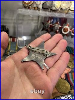 Ordre turquie croissant en fer, médaille de gallipoli. Originale, Argent. BB&CO