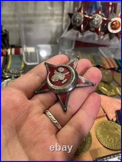 Ordre turquie croissant en fer, médaille de gallipoli. Originale, Argent. BB&CO