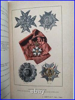 Ordres Decorations Medailles Livre Sculfort 1912 Musée de l'armée Ex-libris