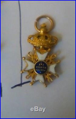 PAYS BAS Ordre du Lion Néerlandais 1842 + REDUCTION