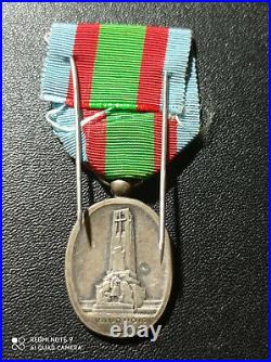 PL/0 Belle médaille militaire de l'ARGONNE guerre 14/18 french medal WW1