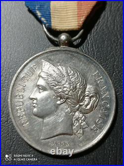 PL3 (E) Médaille ministère de la marine et des colonies 1883 french medal