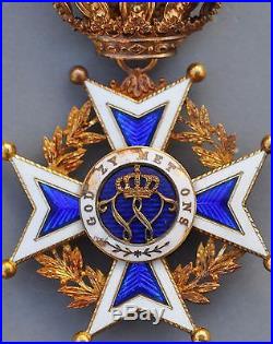 Pays Bas Ordre d'Orange Nassau, officier en or