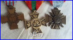 Placard 12 Medailles Parachutiste Indochine Suez Algerie Legion Etrangere Medal