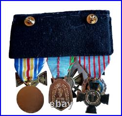 Placard Pla 007 Placard De 6 Decorations Militaires Guerre 1939-1945