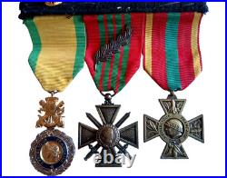 Placard Pla 007 Placard De 6 Decorations Militaires Guerre 1939-1945