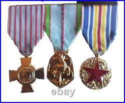 Placard Pla 007 Placard De 6 Decorations Militaires Guerre 1939-1945