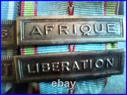 Placard Pla 009 Placard De 8 Decorations Militaires Guerre 1939-1945
