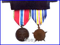 Placard Pla 009 Placard De 8 Decorations Militaires Guerre 1939-1945