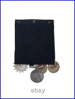 Placard de 10 médailles militaires Légion étrangère 1er REC Rare