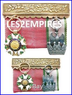 Plaque Aigle Légion D'honneur Ordre Couronne De Fer Napoléon 1er Premier Empire