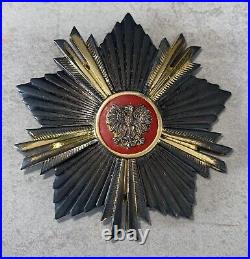 Plaque De Grand Croix De L'ordre Du Mérite De Pologne
