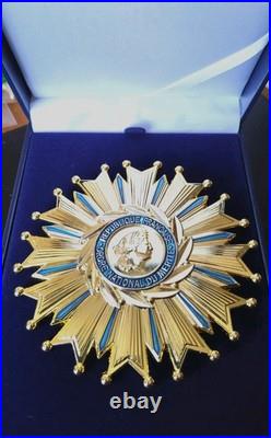 Plaque Grand Croix ONM de L'ordre National du Mérite 1963 Livrée avec écrin #3