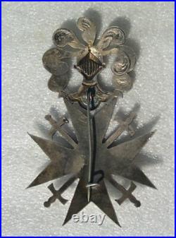 Plaque Medaille Ordre De La Croix De Lorraine Et Des Compagnons De La Resistance