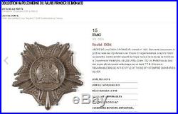 Plaque Société Débris Armée Napoléon Premier Empire Type Aigle Légion D'honneur